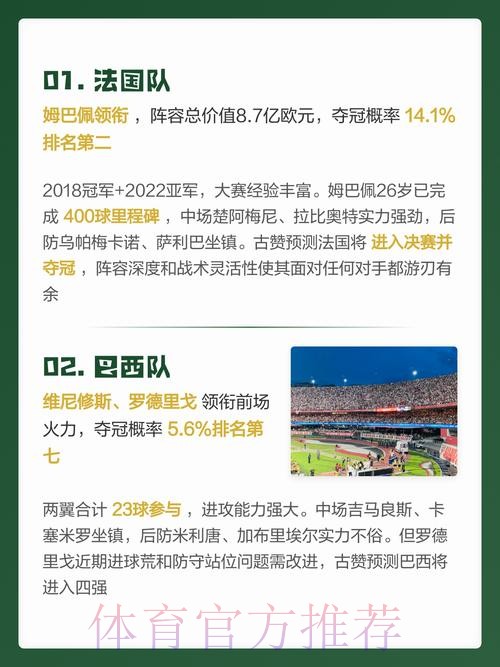 2026世界杯博彩趋势与预测分析